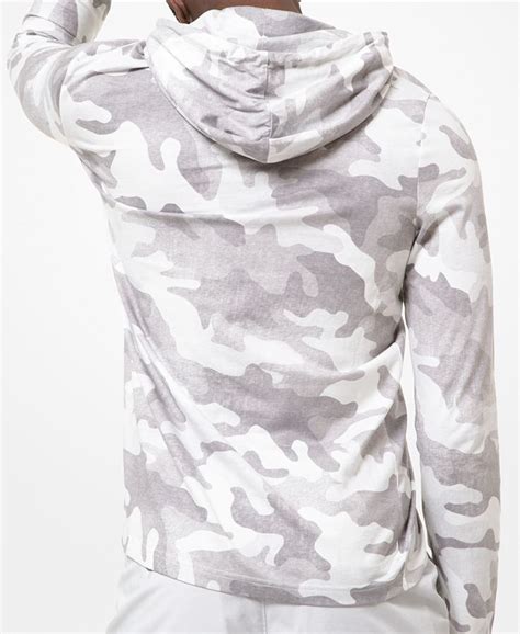 michael kors camo hoodie|Michael Kors grey crewneck.